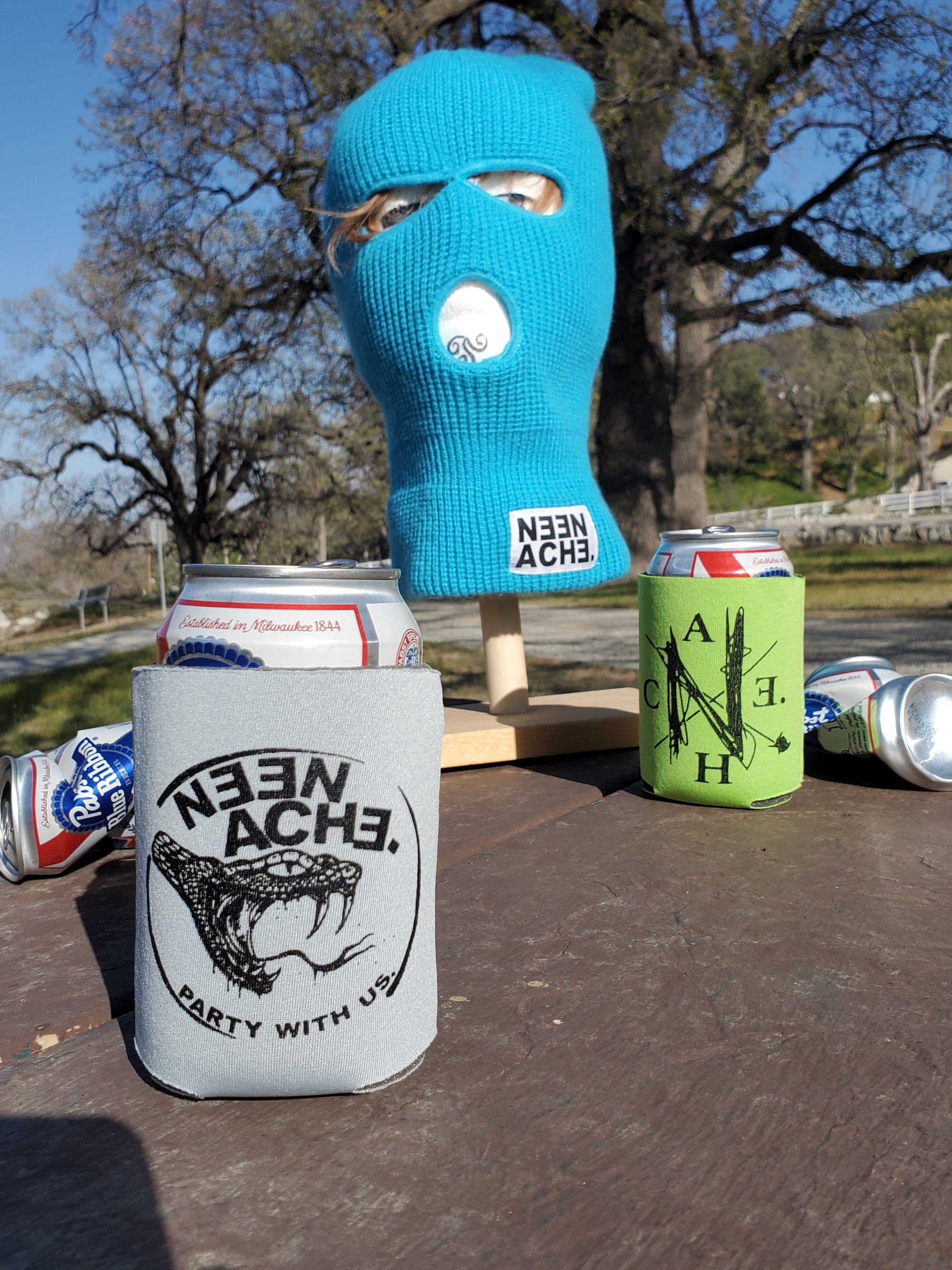 BLUE RIBBON CAN KOOZIE