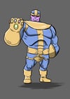 Little Beefy Print- Thanos