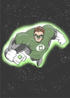 Little Beefy Print- Green Lantern