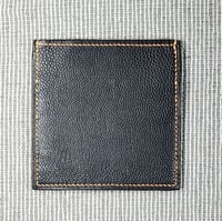 Image 2 of Square CARD Holder - Black