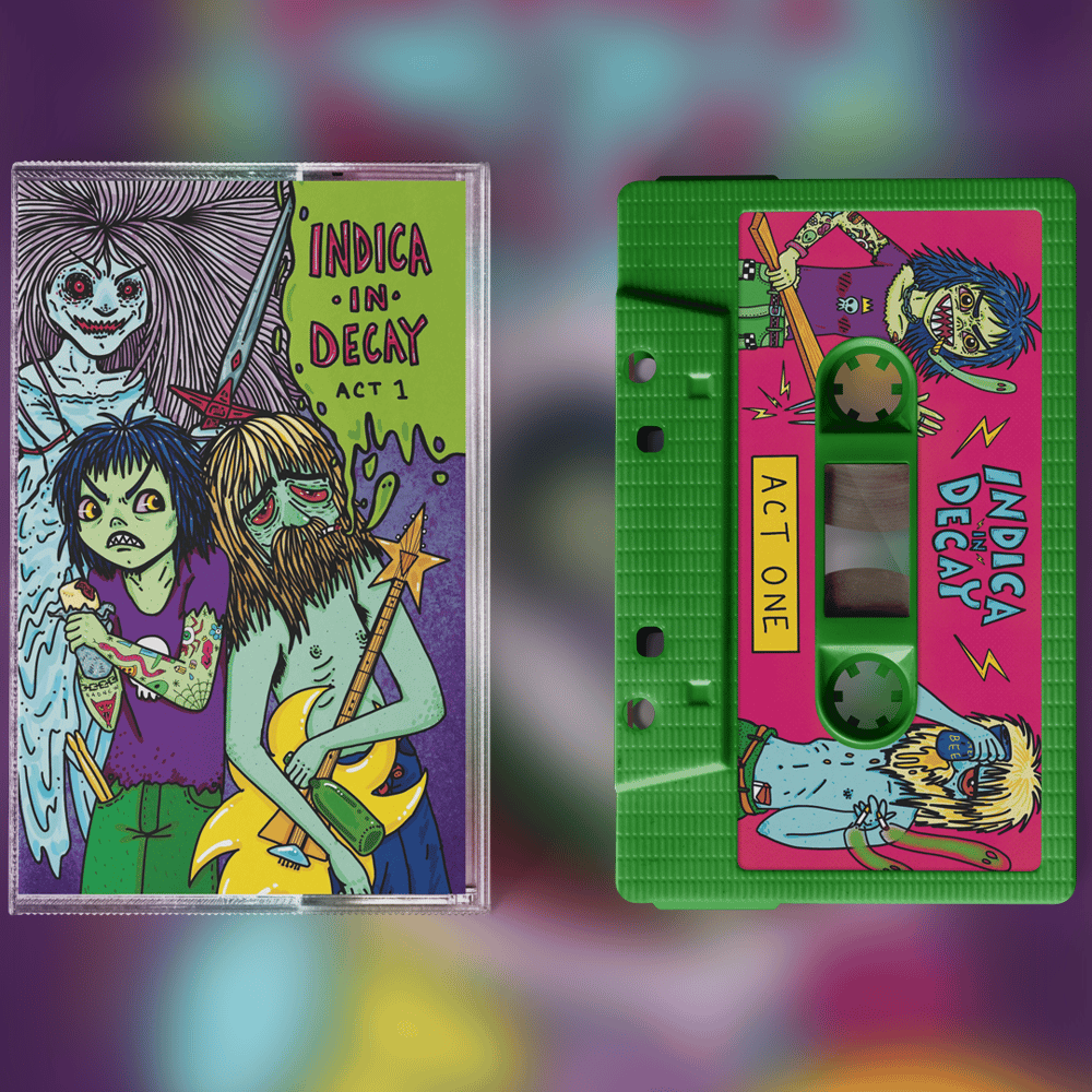 Indica In Decay - ACT ONE (cassette + zine bundle)