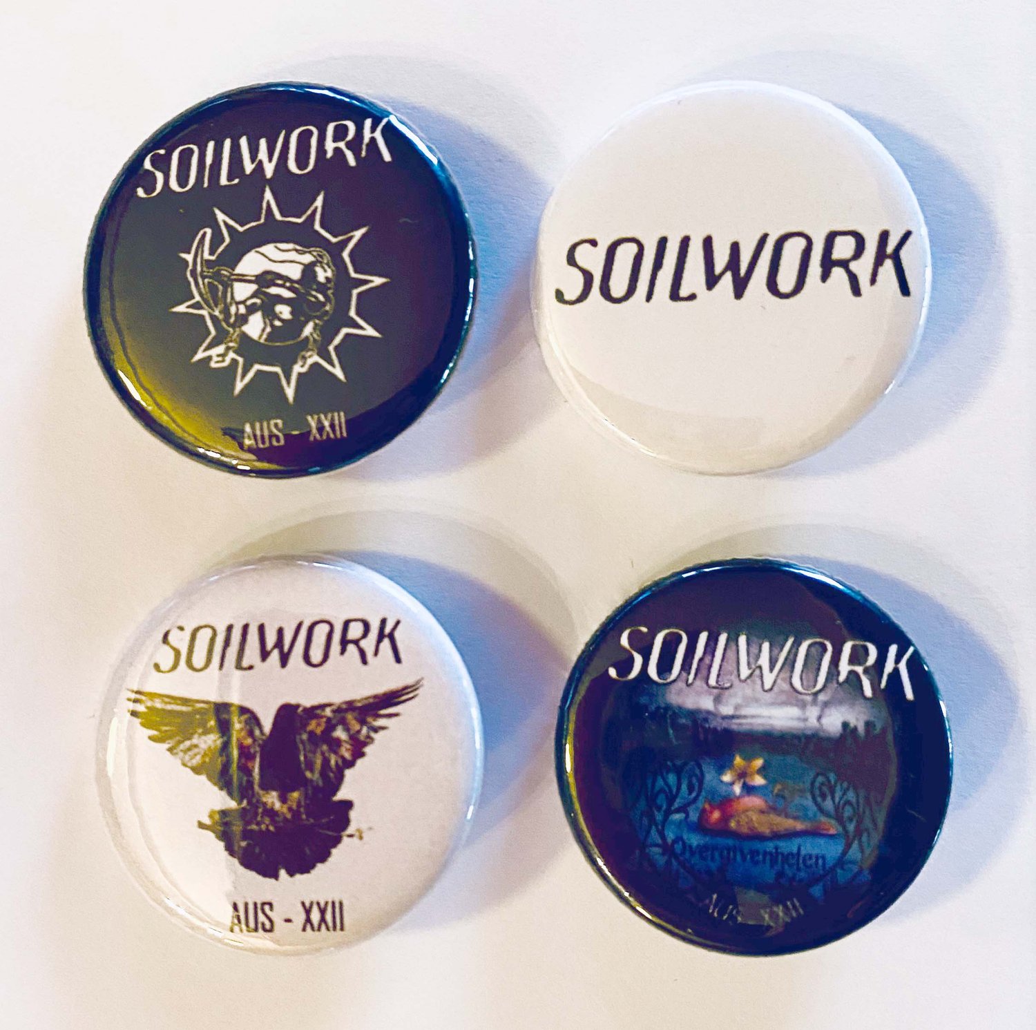 Image of SOILWORK - Övergivenheten Aussie Tour 2022 Badge Pack