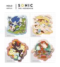 Image 1 of Sonic Holographic Charms