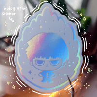 Holographic Mob Sticker