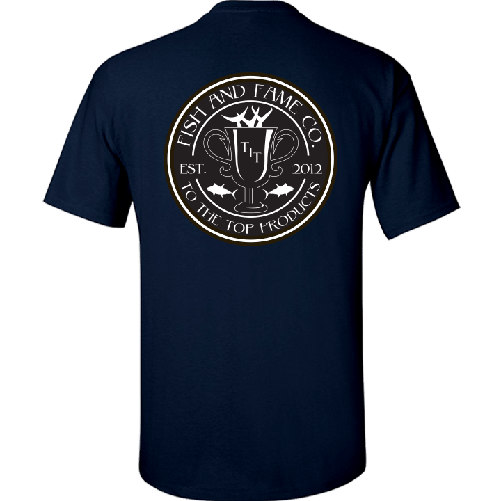 Image of TO THE TOP Tee (navy)