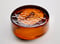 Image of Small Stamped Amber Cat Bowl by Erik Höglund