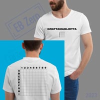 Image 1 of T-Shirt Unisex G - GRATTAMAGLIETTA (EBZ002)