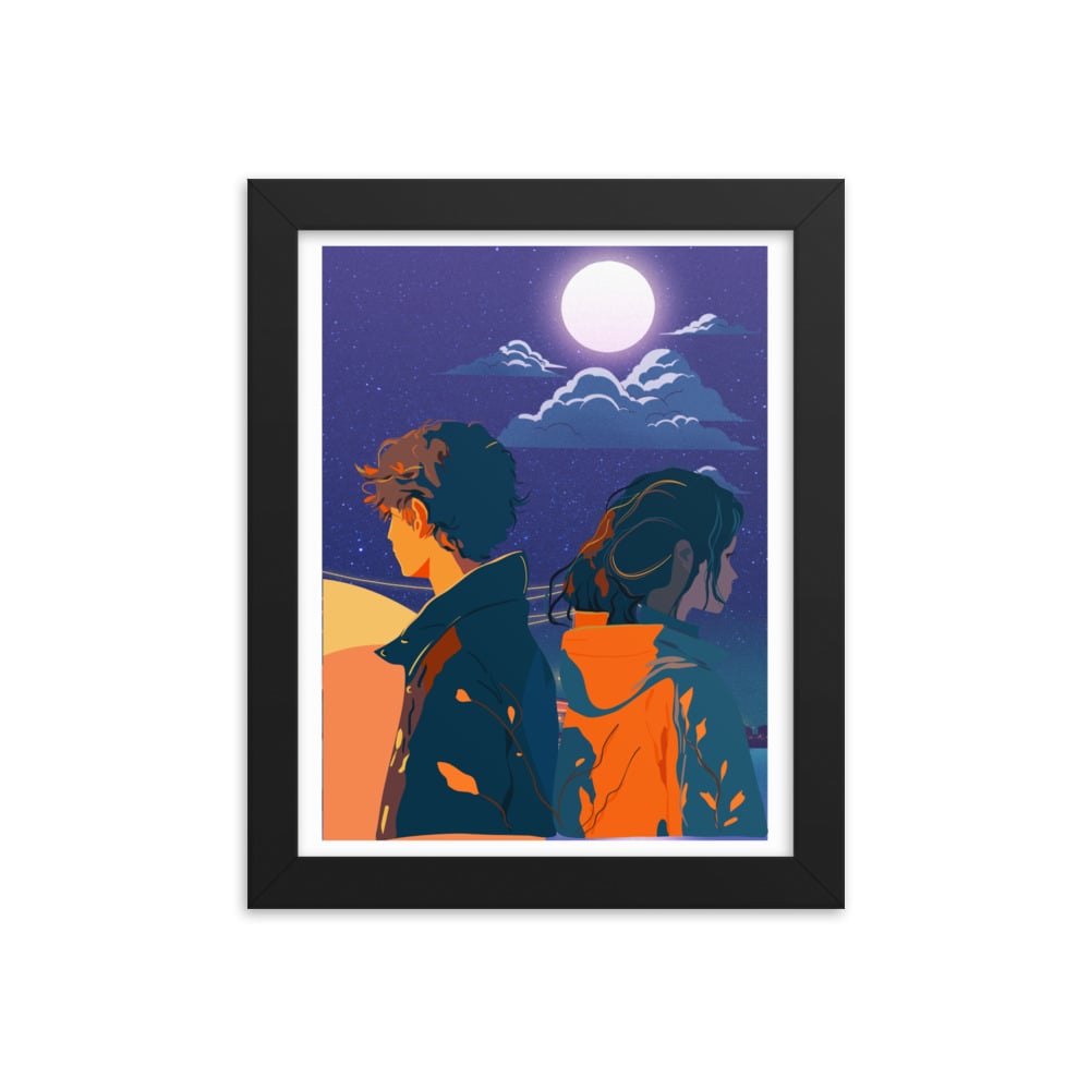 ZEN EXP - “Midnight Luv” Framed poster