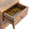 Petite 2 Drawer Bedside - Chestnut