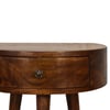 Semi Circular Bedside - Chestnut