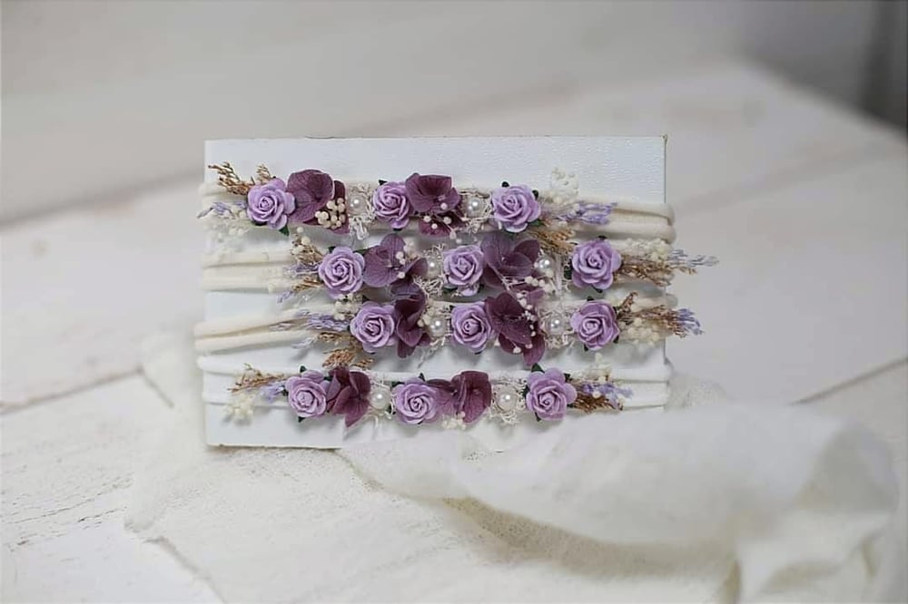 Image of mini halo lilas fin 