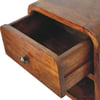 Mini Floating Bedside - Chestnut