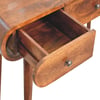 Dressing Table with Foldable Mirror - Chestnut