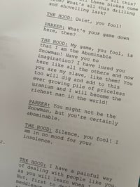 Image 2 of The Abominable Snowman – Thunderbirds Anniversary Script