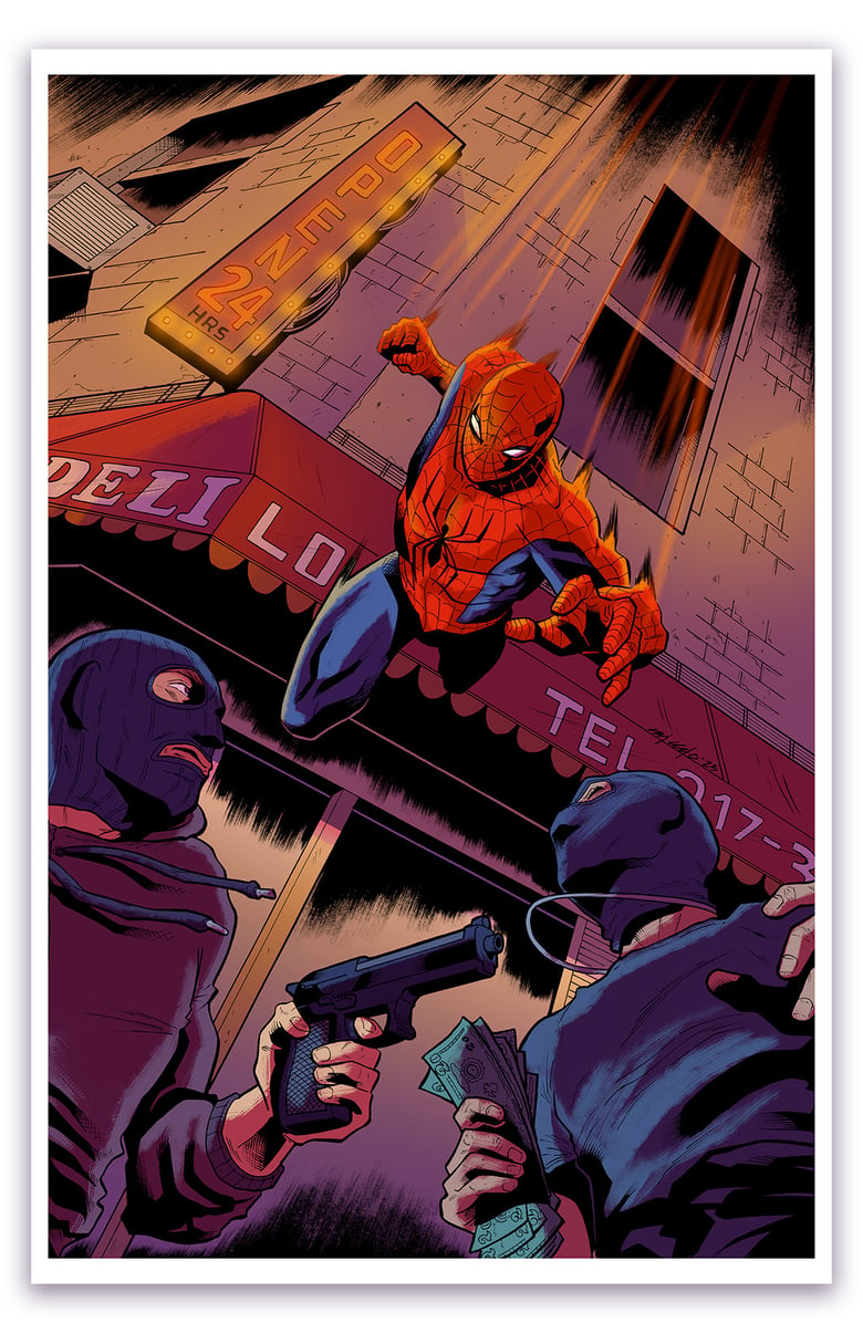 Image of Spider-Man print