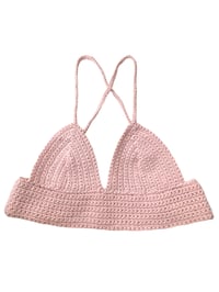Image 1 of TOP CROCHET - rose