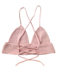 Image 2 of TOP CROCHET - rose