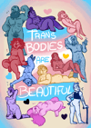 Trans Bodies Are Beautiful art print