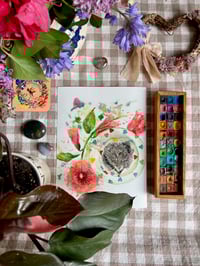 Image 1 of Hedgehogs - Teacup & Wreath