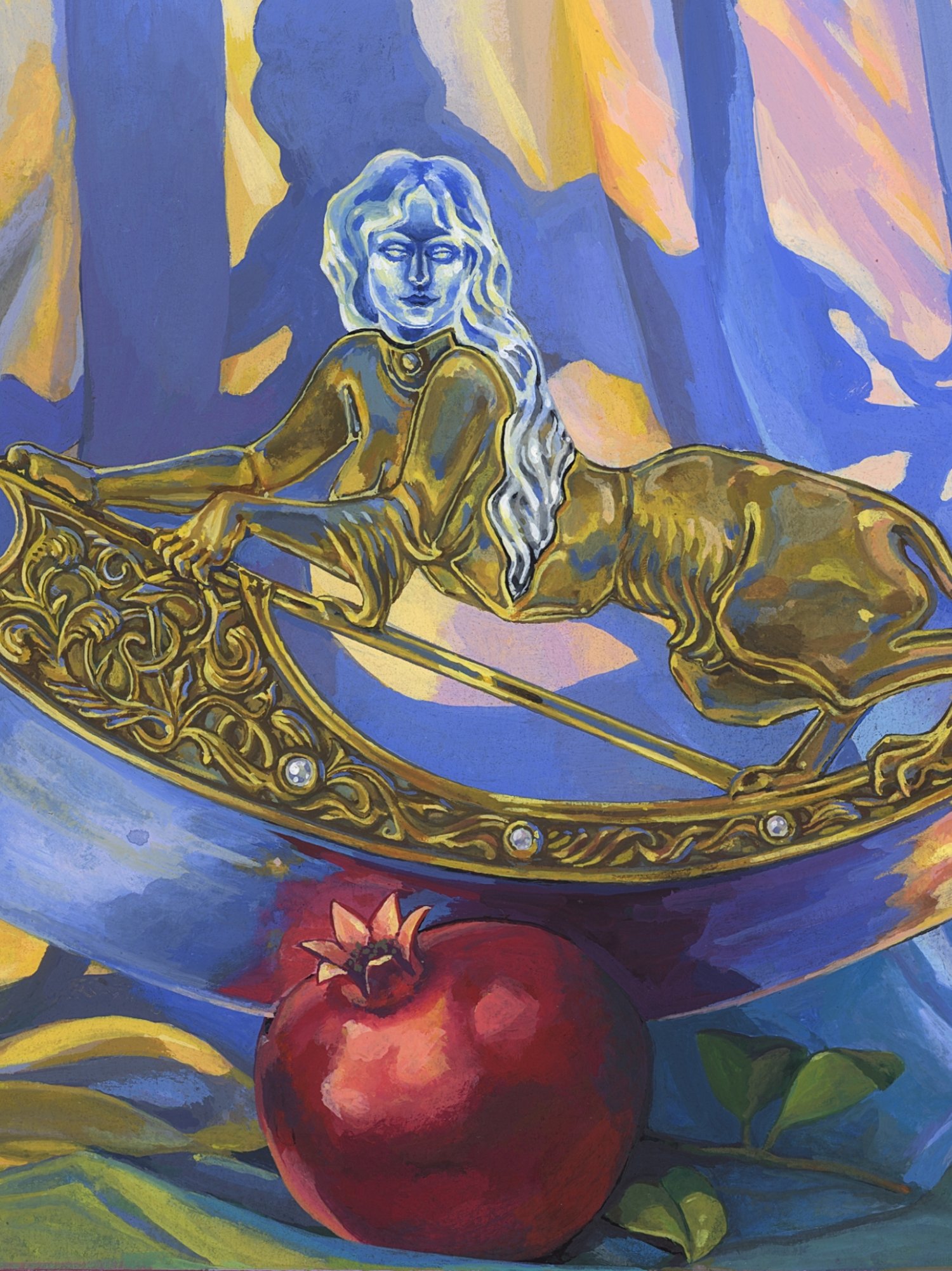 Image of As a Knife - Original Painting