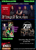 Image of Firehouse w/ Xander Demos Band and 7 Fatal Guns