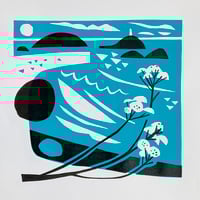 Image 2 of Round Island Lighthouse Screen Print