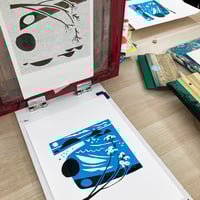 Image 3 of Round Island Lighthouse Screen Print
