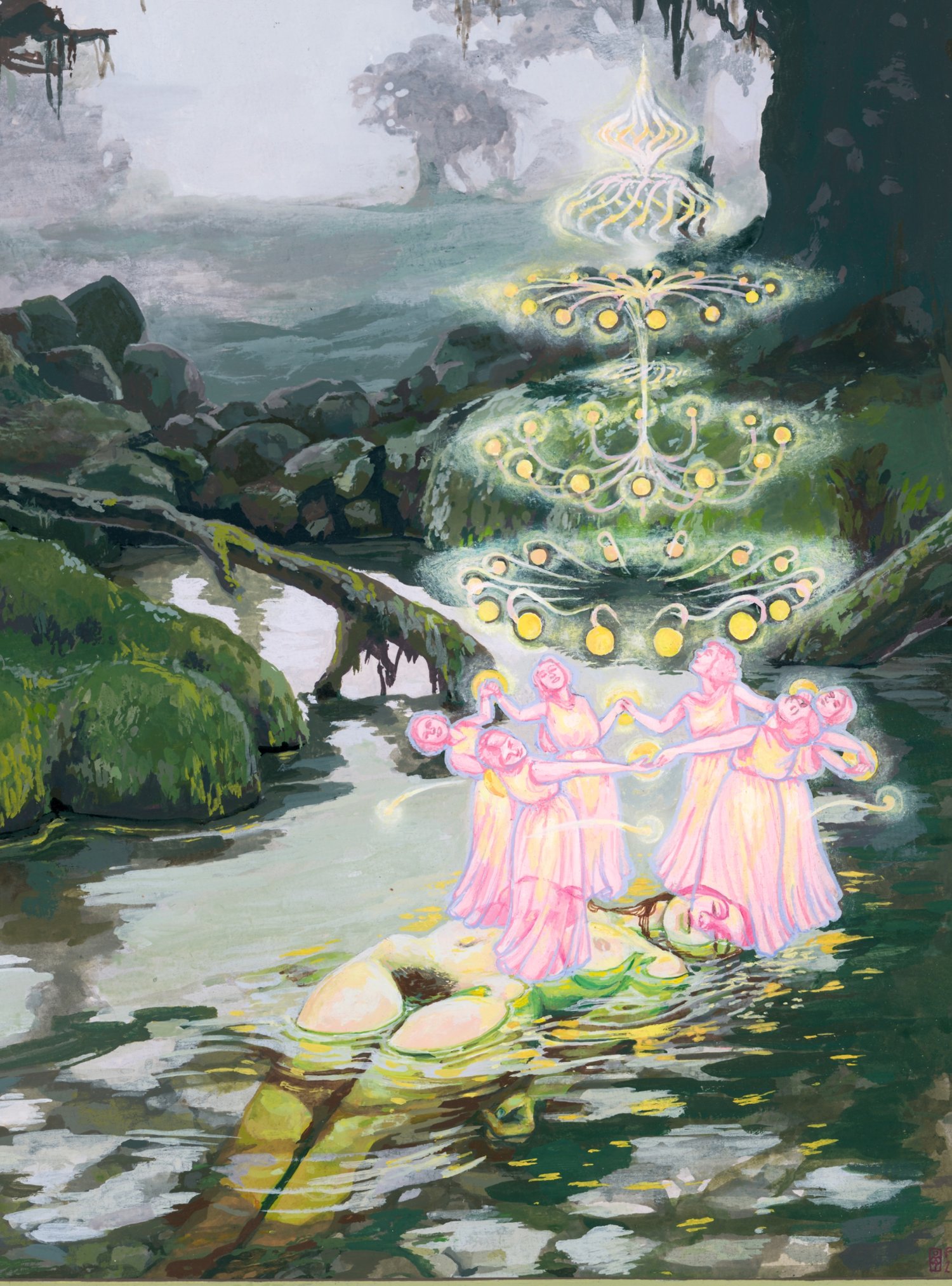 Image of Phosphene Dance - Digital Print
