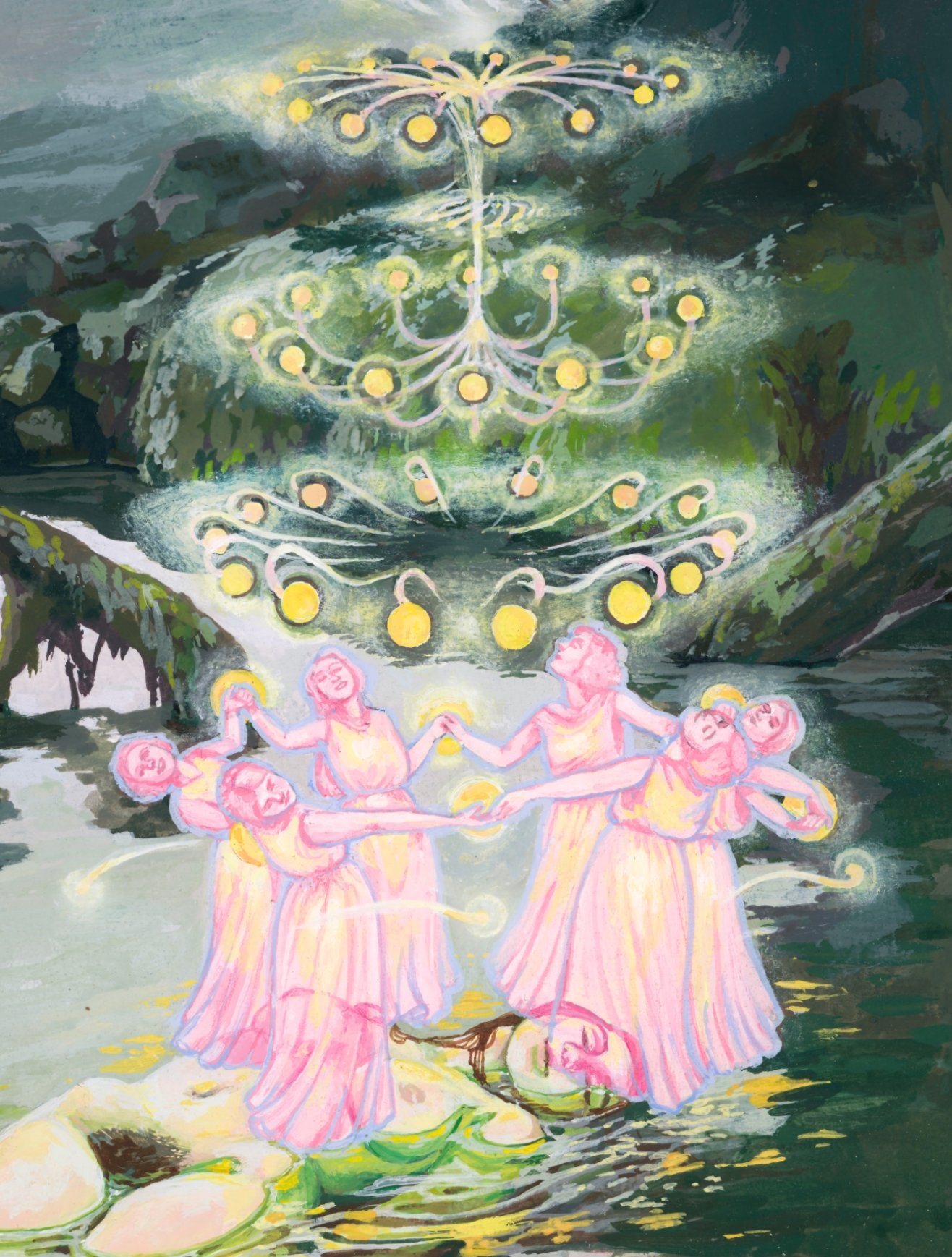 Image of Phosphene Dance - Digital Print