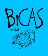 Image 1 of BICAS Tucson Pedal Blue T-Shirt