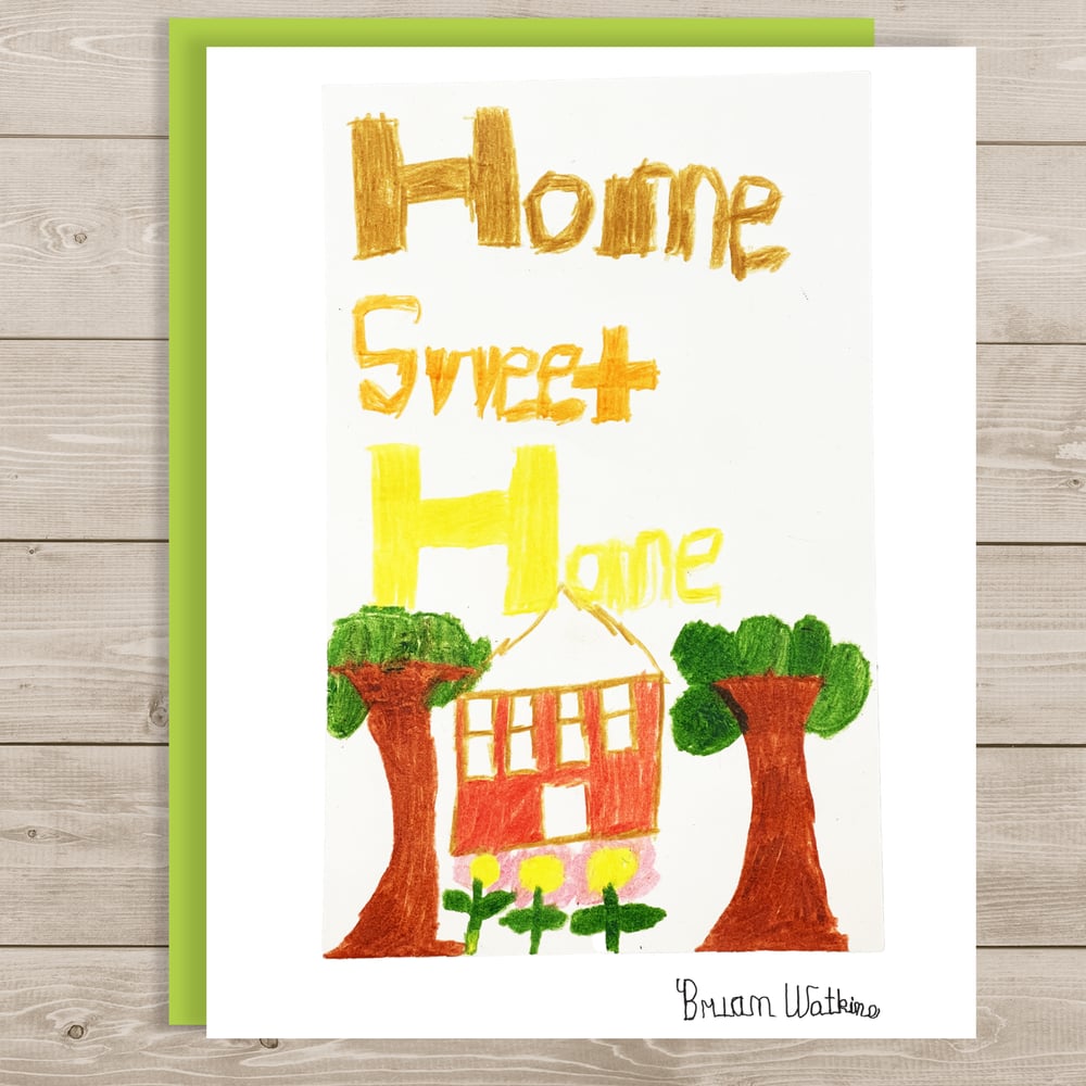Image of Home Sweet Home Noter cardf