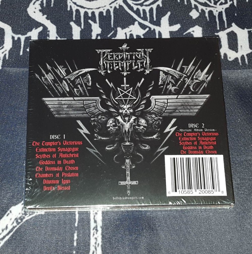 Perdition Temple - The Tempter's Victorious - Digipack 2CD