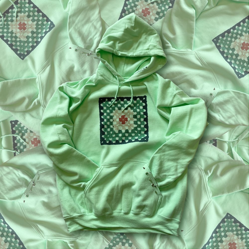 Image of Granny Square - Unisex Hoodie