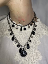 Image 4 of Upcycled Vintage Lilith Necklace by Ugly Shyla
