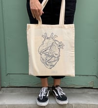 Image 1 of Natural Cotton Tote Bag
