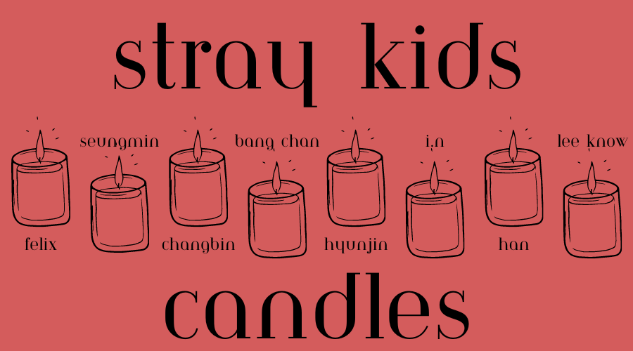 Image of Stray Kids Candles