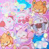 Image 2 of my fav pkmn stickers