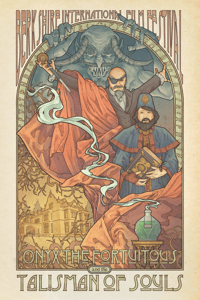 "Onyx the Fortuitous and the Talisman of Souls" - Berkshires International poster (VERSION A)