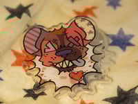 Image 2 of Patchwork Hyena - Pin