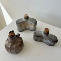 Image 2 of Ceramic Flasks by Danny Griffin