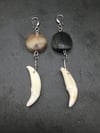 Buffalo Horn and Coyote Tooth