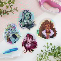 Image 2 of Monster High holographic stickers