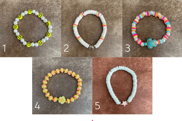 Image of  Clay Bead Bracelets