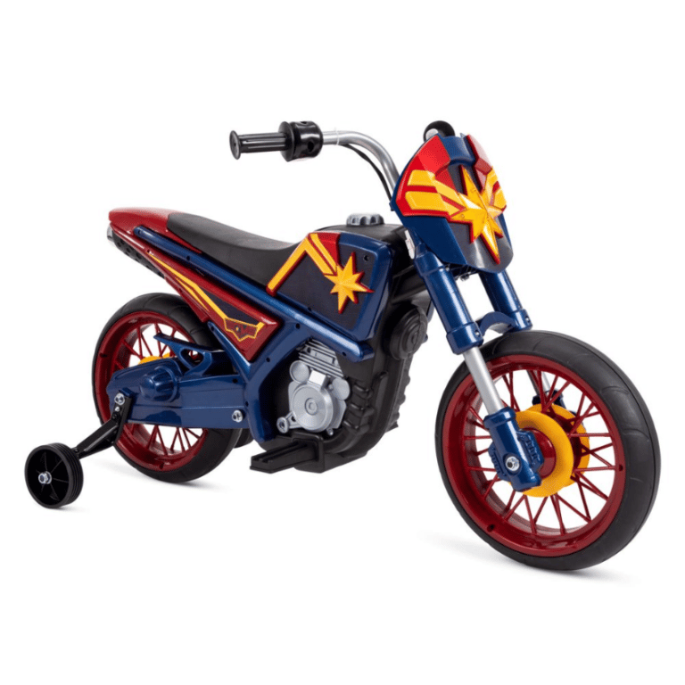 Captain Marvel 6V Motorcycle Battery Operated Ride-On
