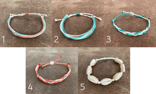 Image of String bracelets