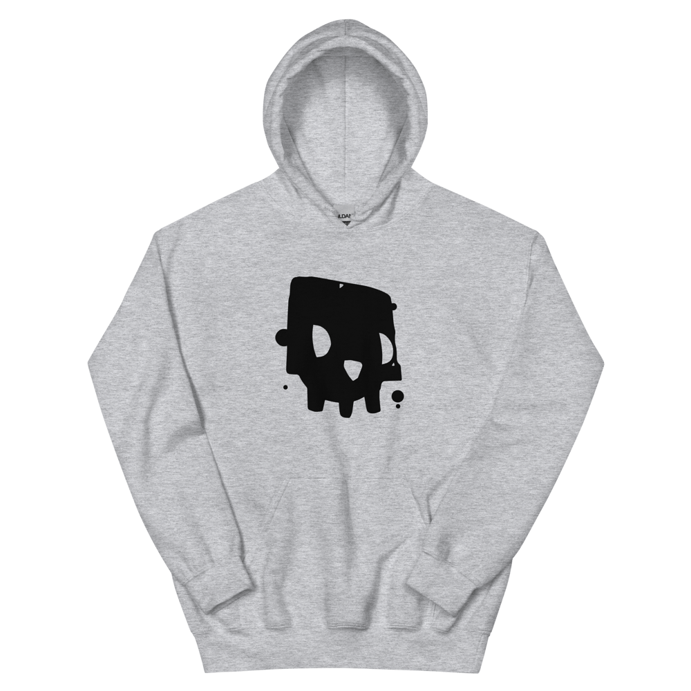 Skull Hoodie (Black Ink)