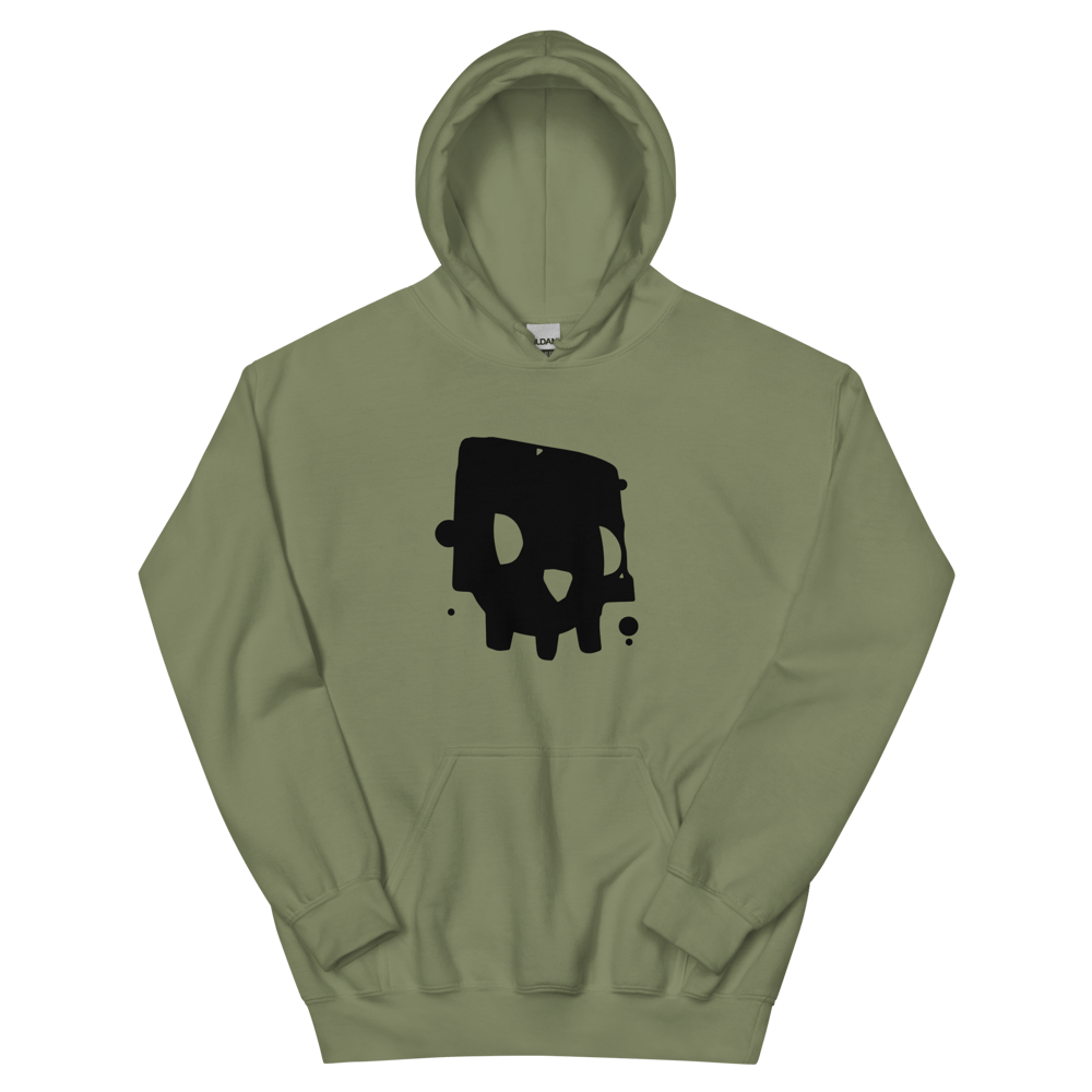 Skull Hoodie (Black Ink)