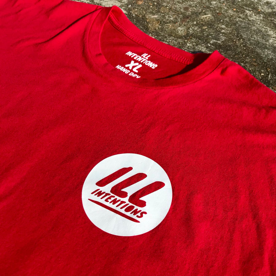 Image of Red (Circle) Logo Tee