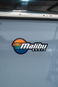 Image 2 of Malibu  Boats Sticker - Black
