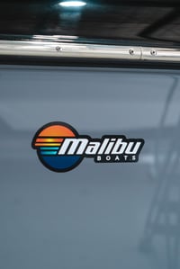 Image 3 of Malibu  Boats Sticker - Black